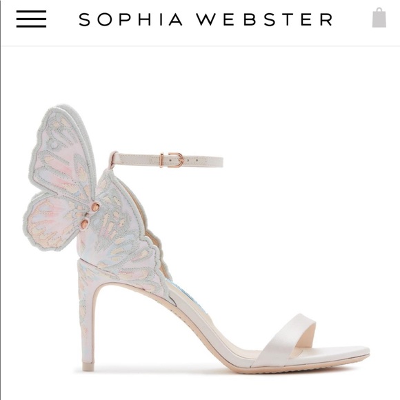 SOPHIA WEBSTER Chiara 85 Butterfly High-heel $795 - Picture 2 of 11